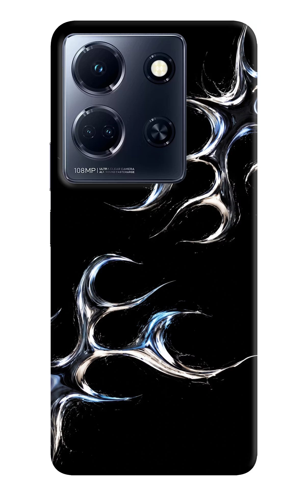 Chrome Tribal Infinix Note 30 5g Hard Case Back Cover by Casekaro