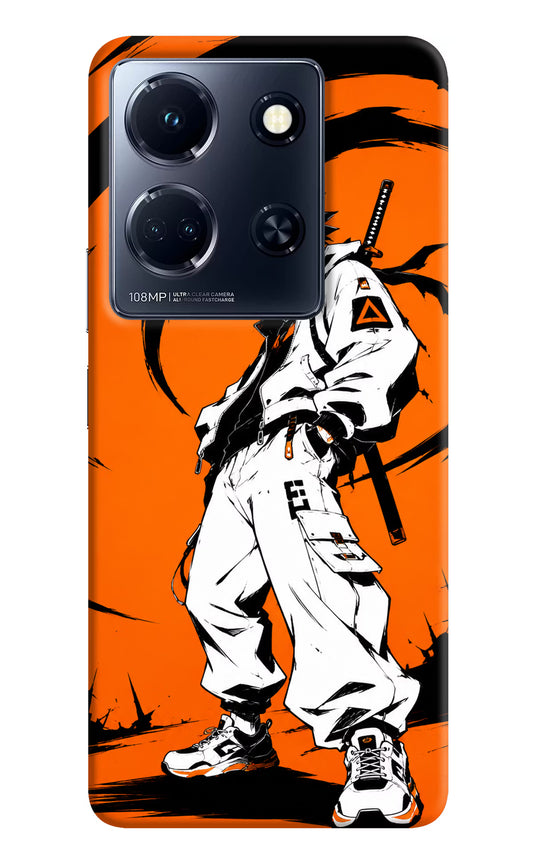 Street Samurai  Infinix Note 30 5g Hard Case Back Cover by Casekaro