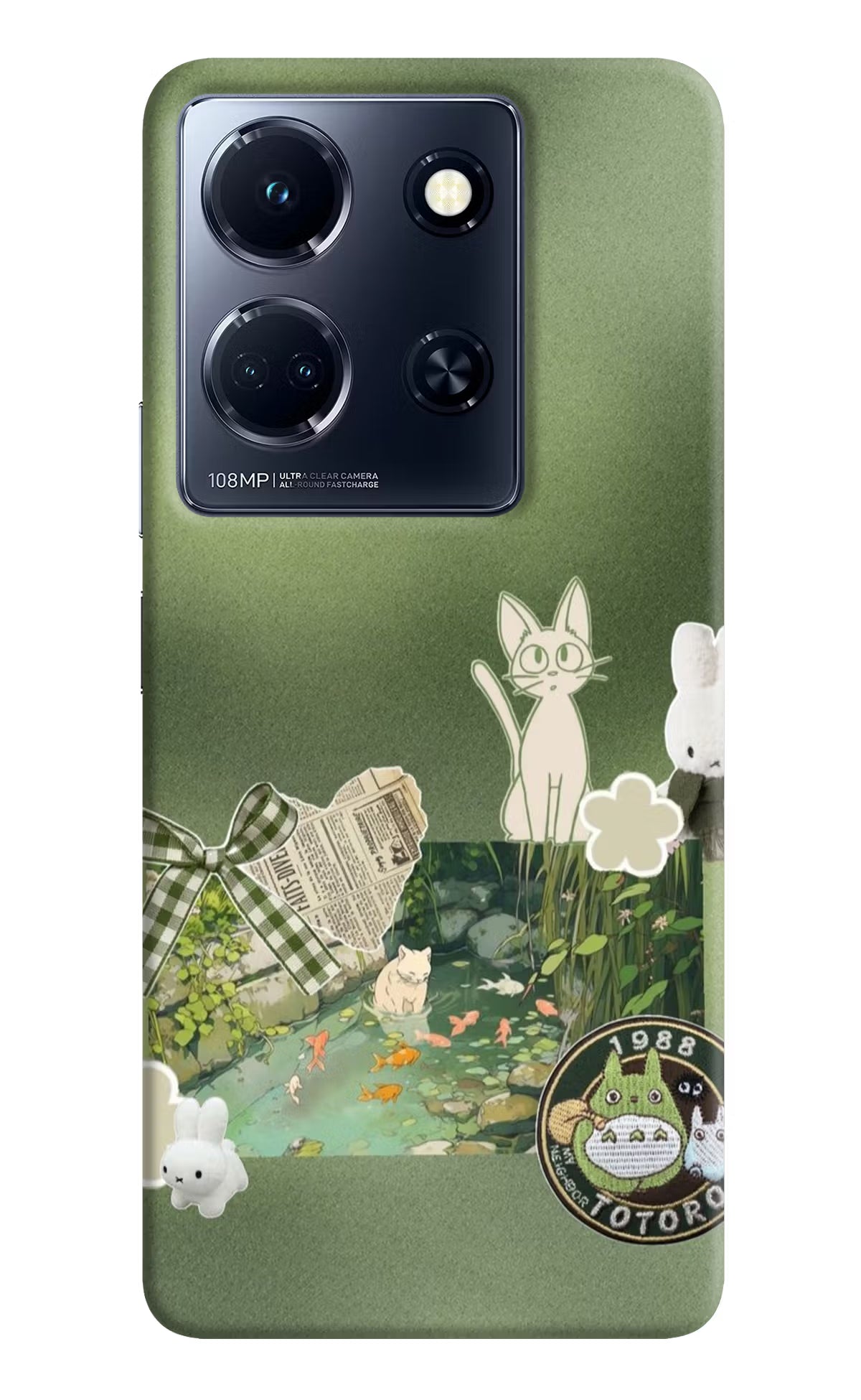 Aesthetic anime Infinix Note 30 5g Back Cover