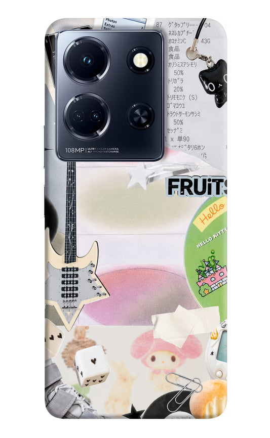 Softcore case Infinix Note 30 5g Hard Case Back Cover by Casekaro