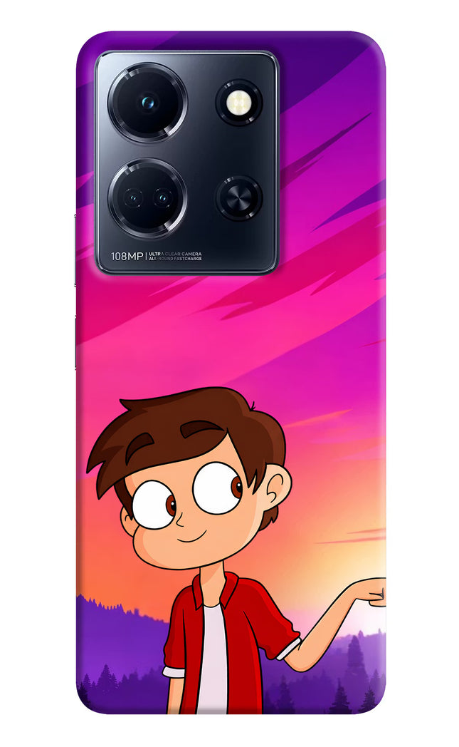Marco Sunset Infinix Note 30 5g Hard Case Back Cover by Casekaro