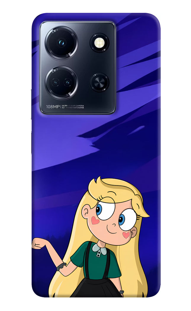 Star Glow Infinix Note 30 5g Hard Case Back Cover by Casekaro
