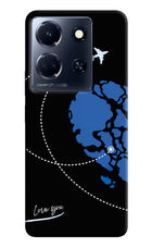 Love Orbit Infinix Note 30 5g Hard Case Back Cover by Casekaro