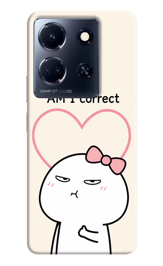 Always Right Infinix Note 30 5g Hard Case Back Cover by Casekaro