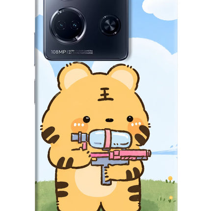 Tiger Treat Infinix Note 30 5g Hard Case Back Cover by Casekaro