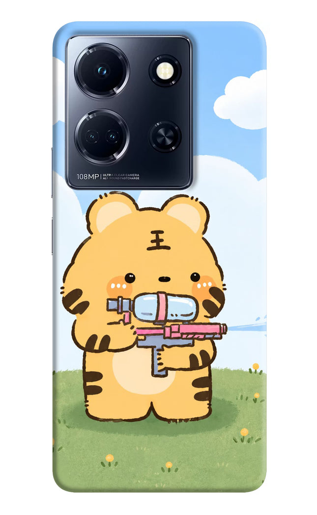 Tiger Treat Infinix Note 30 5g Hard Case Back Cover by Casekaro
