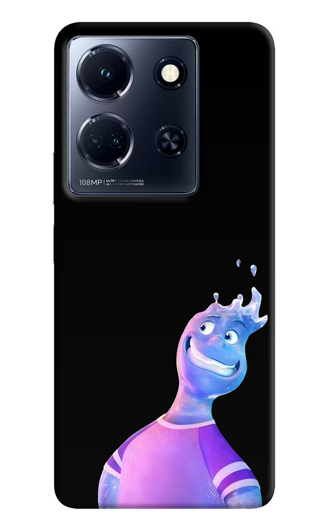 Wade Wave Infinix Note 30 5g Hard Case Back Cover by Casekaro