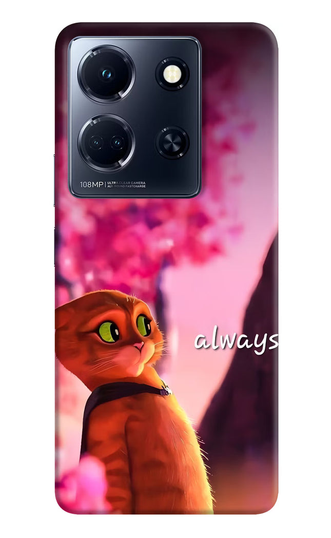 Always Cat Infinix Note 30 5g Hard Case Back Cover by Casekaro