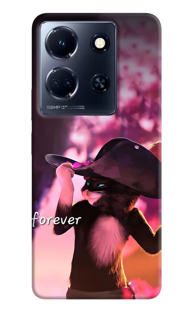 Forever Cat Infinix Note 30 5g Hard Case Back Cover by Casekaro