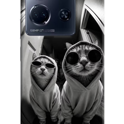 Hood Cats Infinix Note 30 5g Hard Case Back Cover by Casekaro