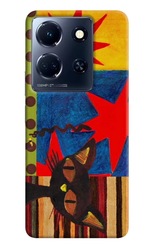 Pop Cat Infinix Note 30 5g Hard Case Back Cover by Casekaro