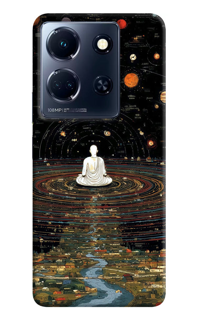 Space Monk Infinix Note 30 5g Hard Case Back Cover by Casekaro
