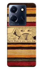 Vinyl Stripes Infinix Note 30 5g Hard Case Back Cover by Casekaro