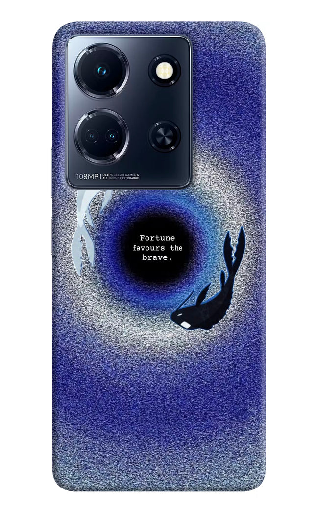 Dark Koi Infinix Note 30 5g Hard Case Back Cover by Casekaro