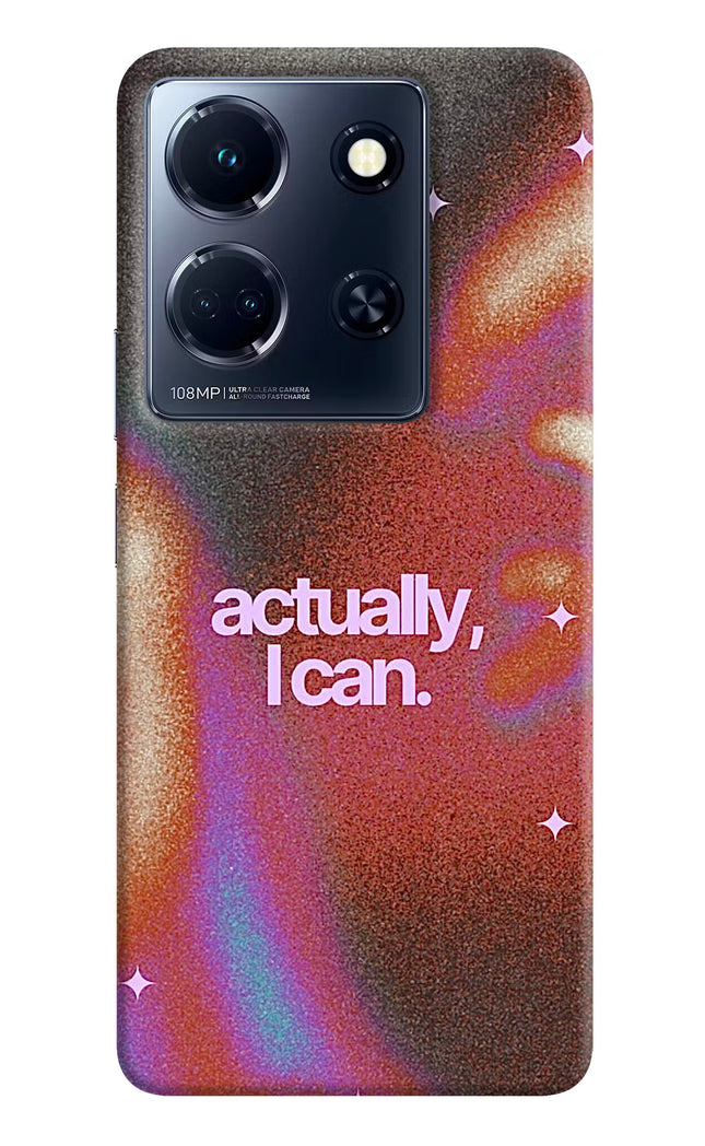 Pink Aura Infinix Note 30 5g Hard Case Back Cover by Casekaro