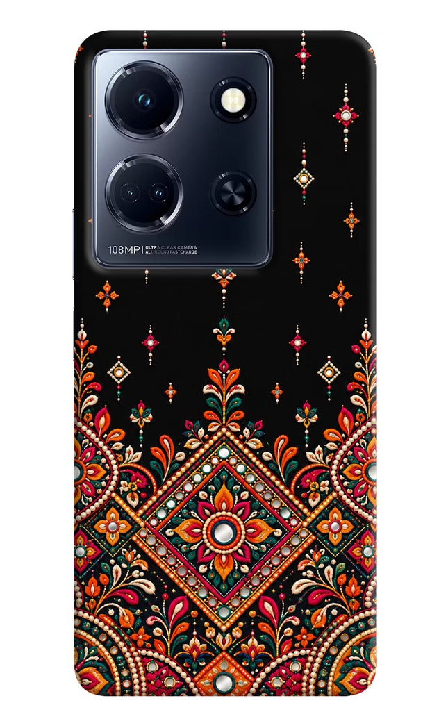 Noir Mehfil Infinix Note 30 5g Hard Case Back Cover by Casekaro