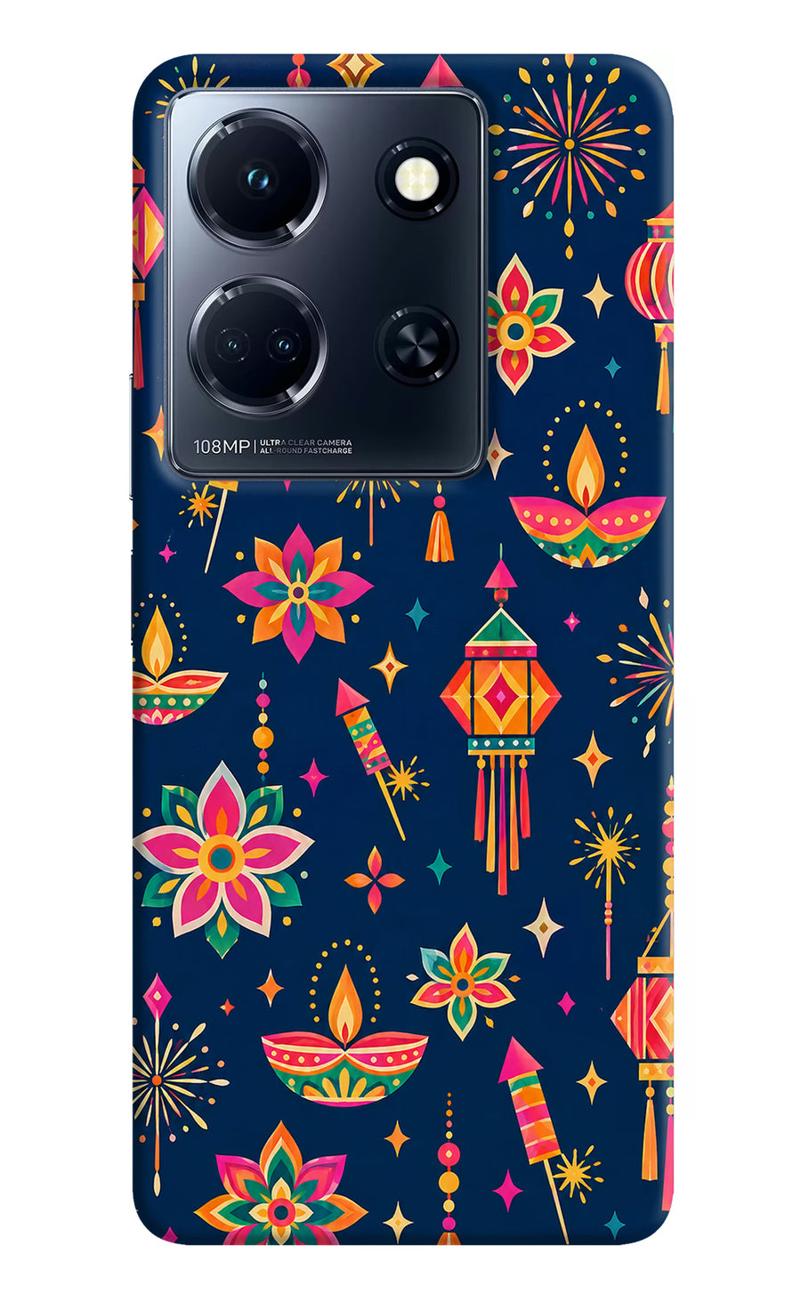 Festive Pop Infinix Note 30 5g Back Cover, Hard case