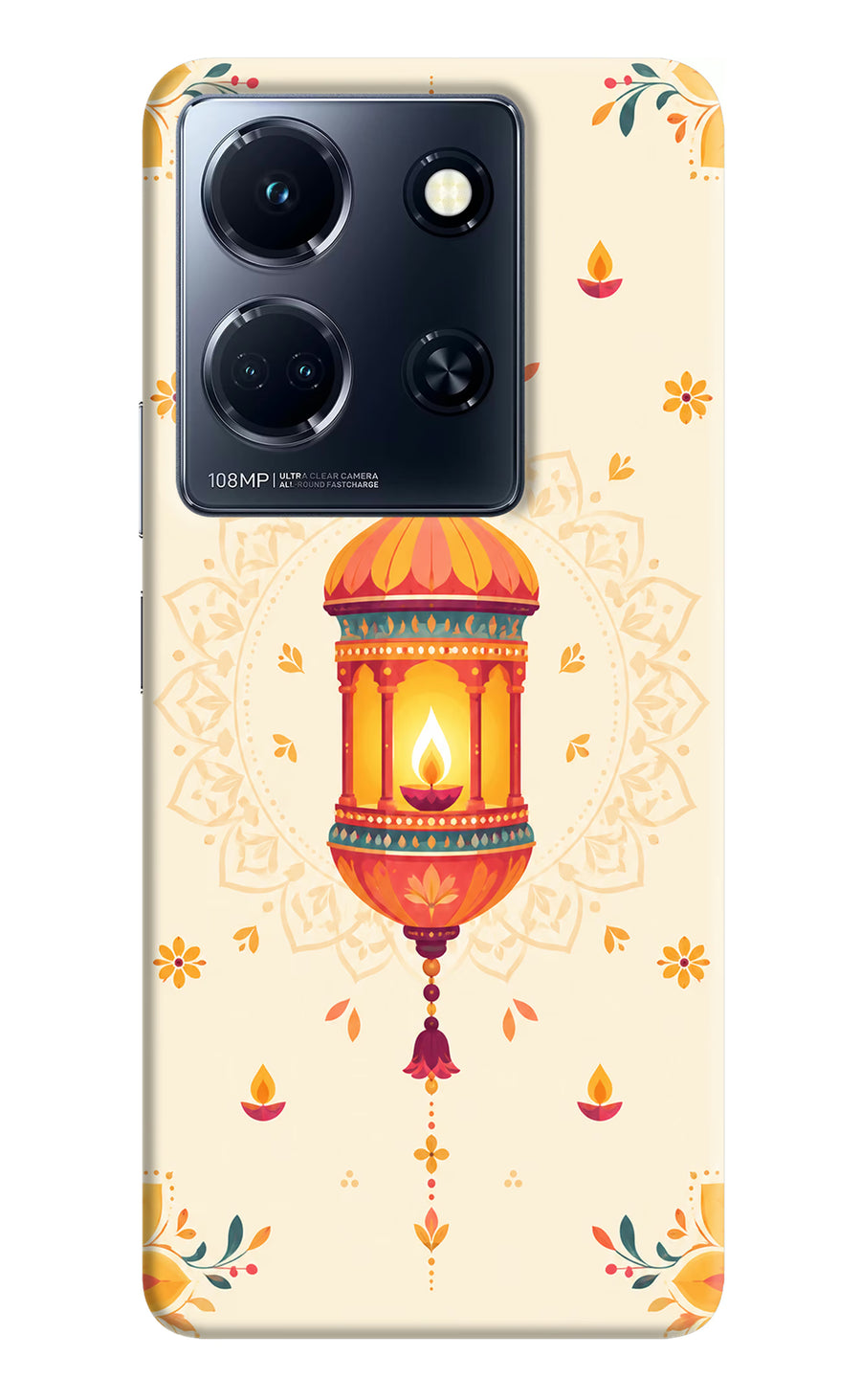 Golden Lantern Infinix Note 30 5g Back Cover, Hard case