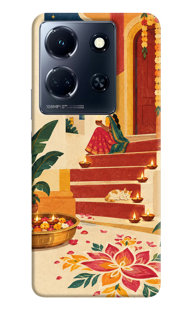 Diwali Rangoli Infinix Note 30 5g Back Cover