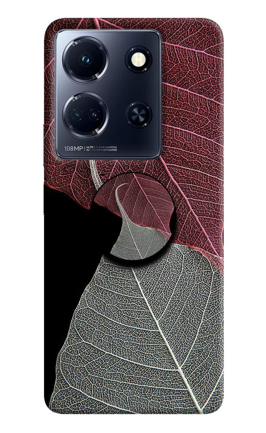 Leaf Pattern Infinix Note 30 5g Pop Case, Hard case