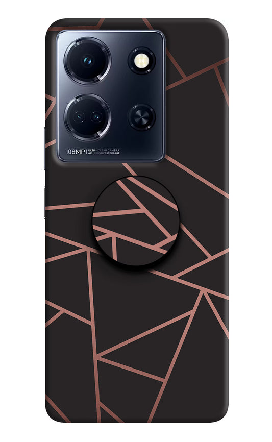 Geometric Pattern Infinix Note 30 5g Pop Case by Casekaro