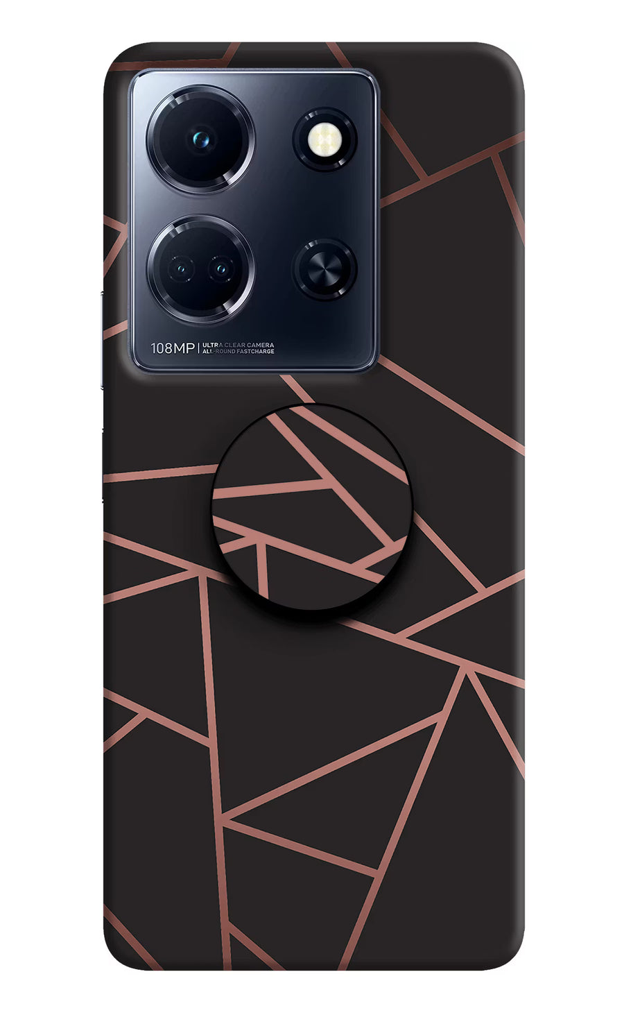 Geometric Pattern Infinix Note 30 5g Pop Case, Hard case