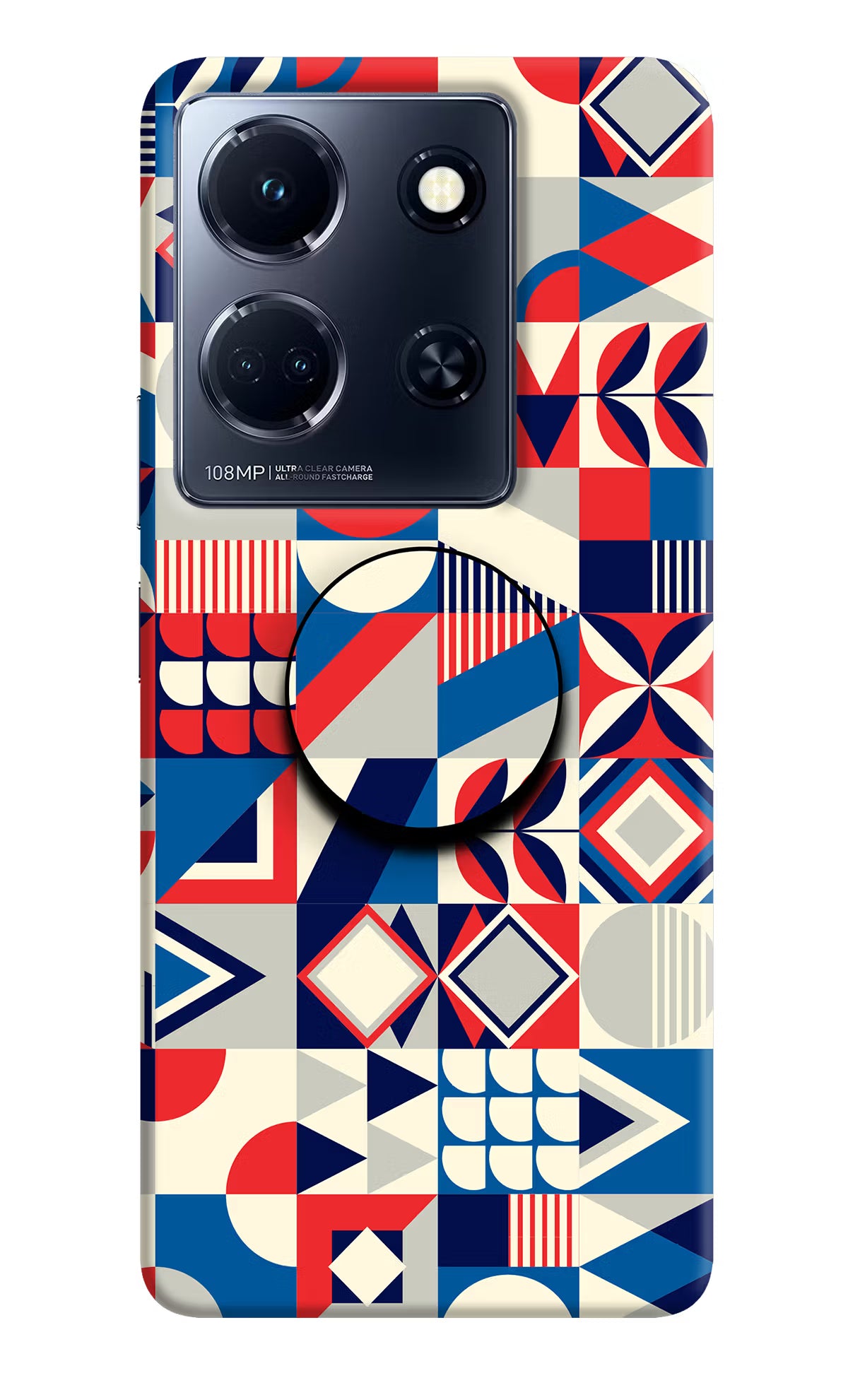 Colorful Pattern Infinix Note 30 5g Pop Case by Casekaro