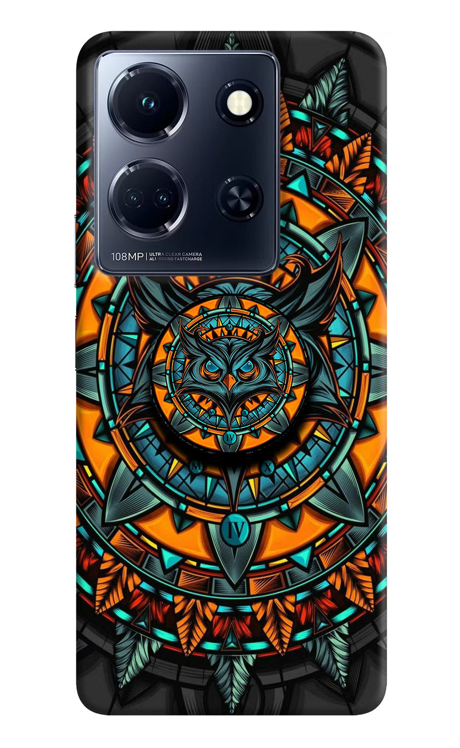 Angry Owl Infinix Note 30 5g Pop Case, Hard case