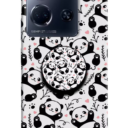 Cute Panda Infinix Note 30 5g Pop Case by Casekaro