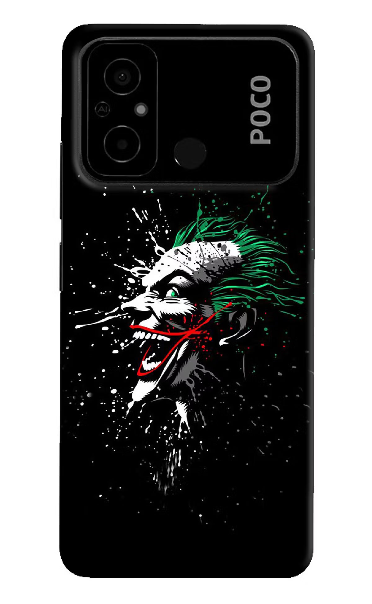 Joker Poco C55 Hard Case Back Cover by Casekaro