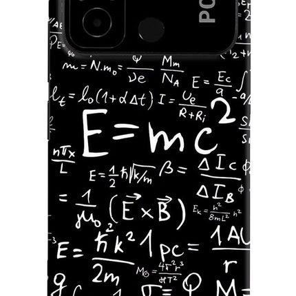 Physics Formula Poco C55 Hard Case Back Cover by Casekaro
