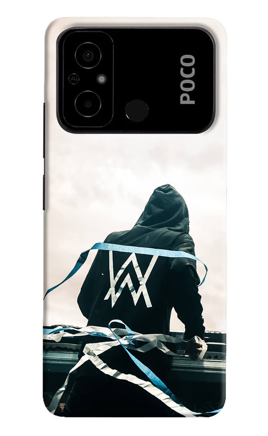 Alan Walker Poco C55 Hard Case Back Cover by Casekaro