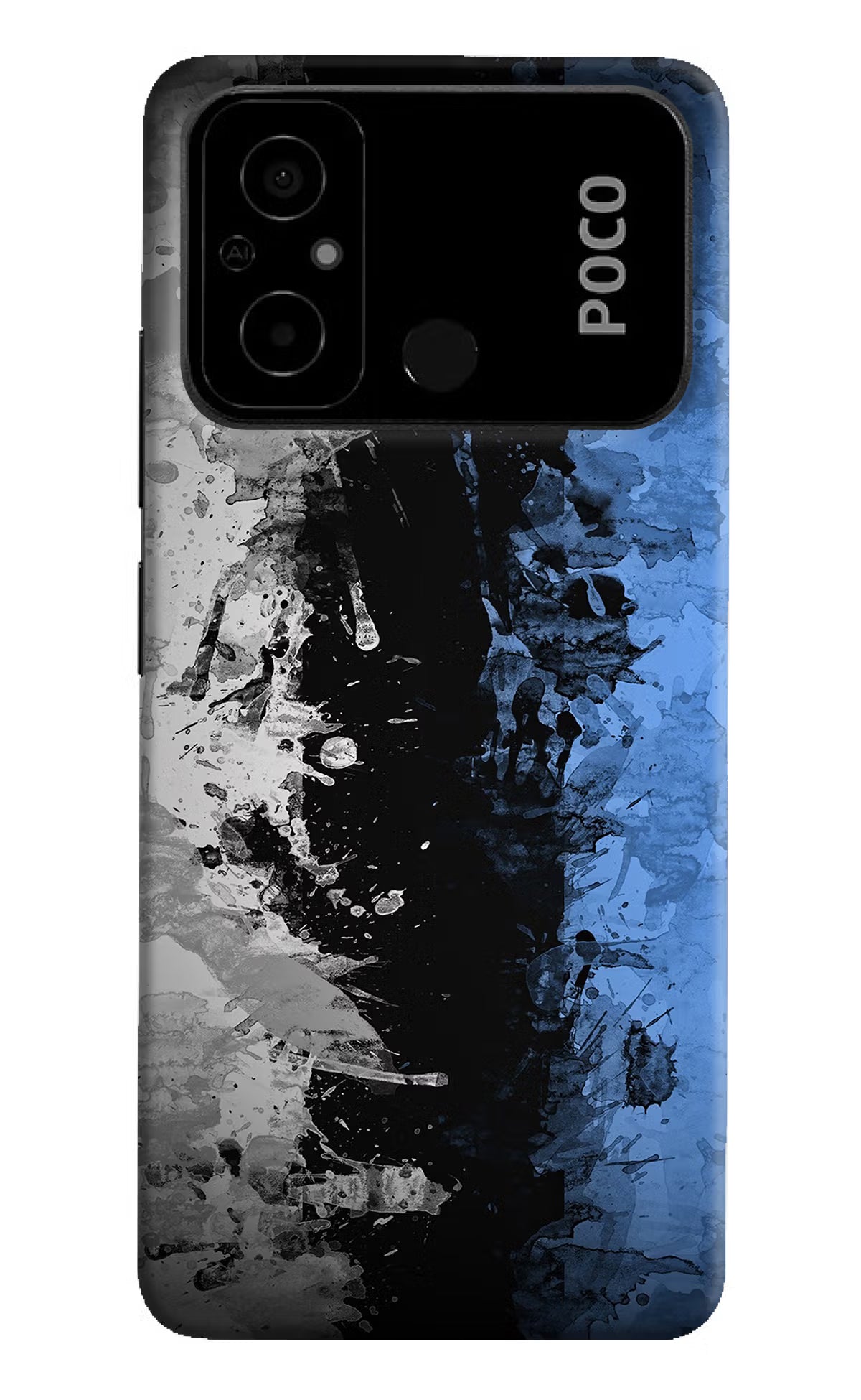 Artistic Design Poco C55 Hard Case Back Cover by Casekaro