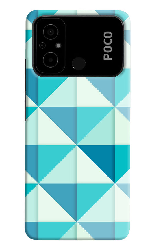 Abstract Poco C55 Hard Case Back Cover by Casekaro