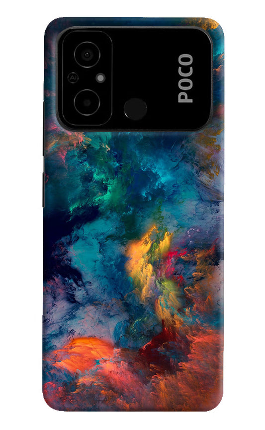 Artwork Paint Poco C55 Hard Case Back Cover by Casekaro