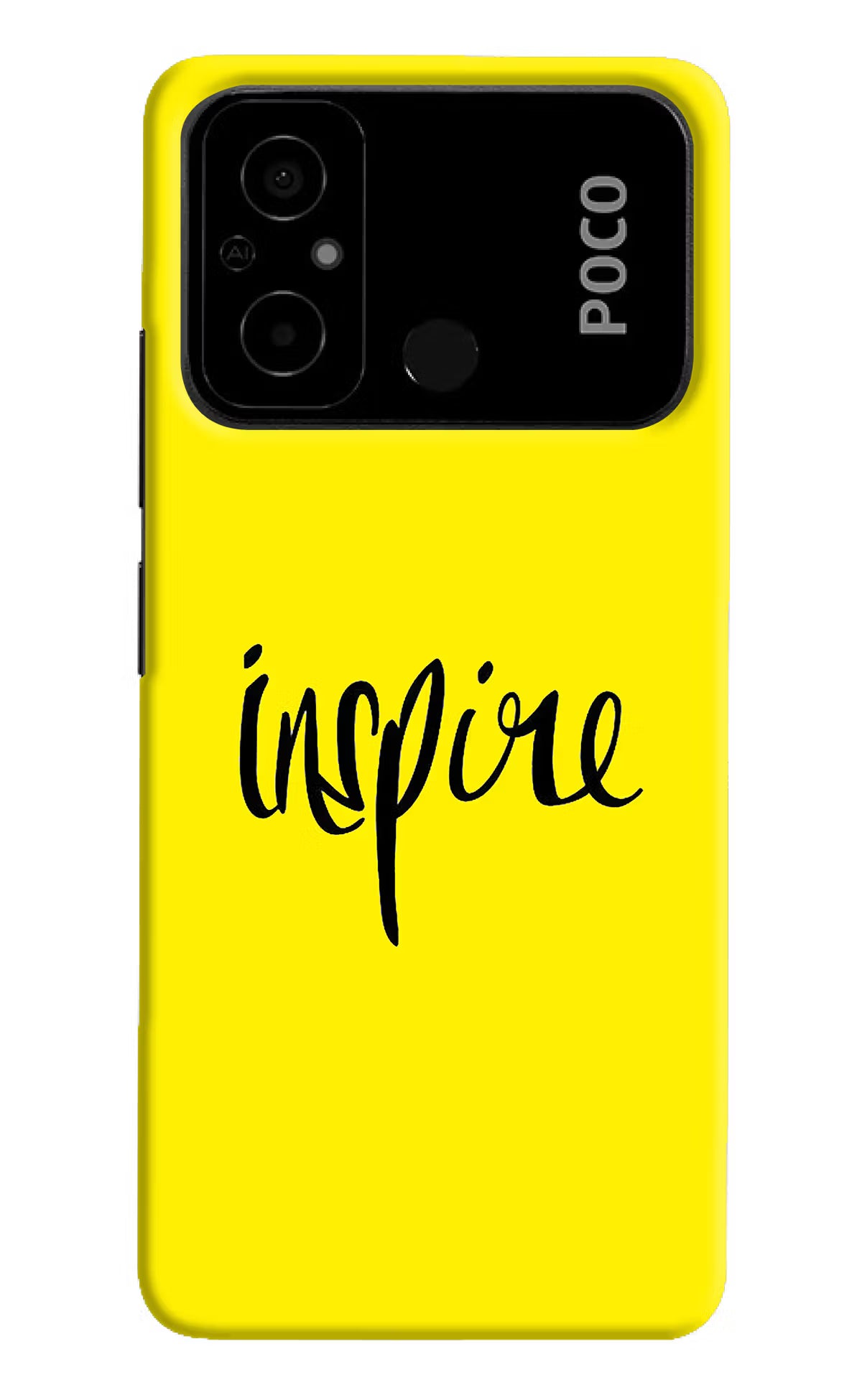 Inspire Poco C55 Hard Case Back Cover by Casekaro