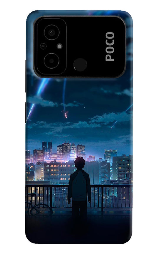 Anime Poco C55 Hard Case Back Cover by Casekaro