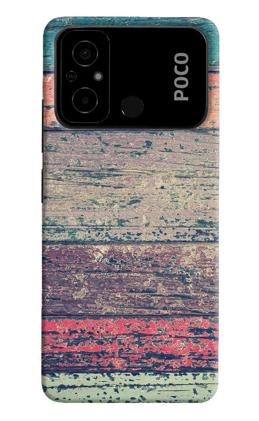 Colourful Wall Poco C55 Hard Case Back Cover by Casekaro