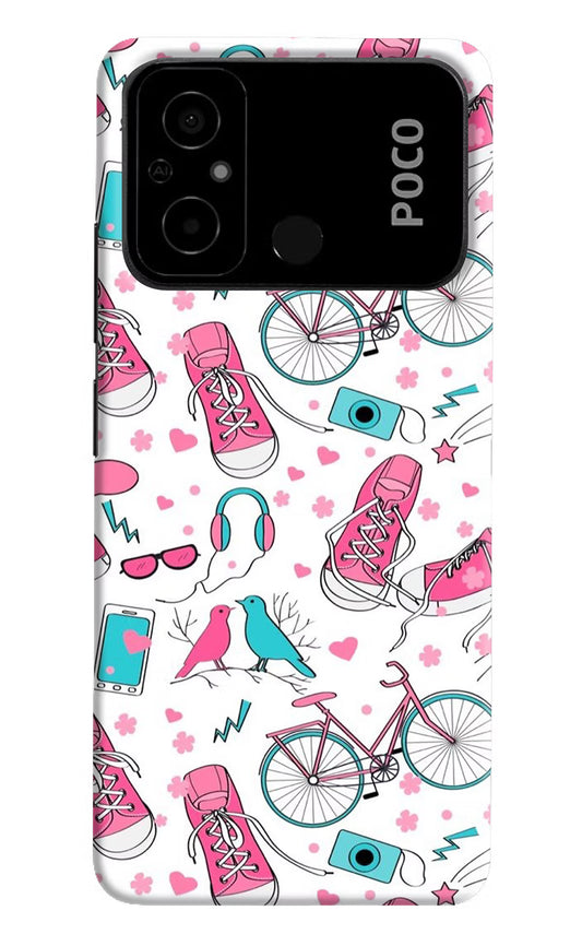 Artwork Poco C55 Hard Case Back Cover by Casekaro