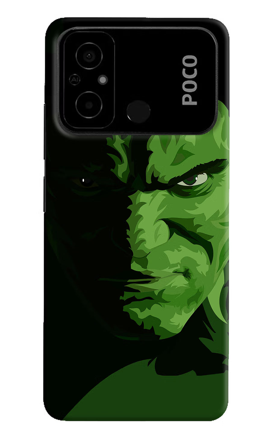 HULK Poco C55 Back Cover, Hard case