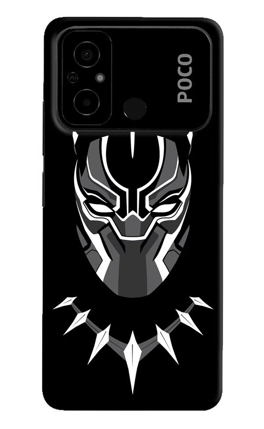 Black Panther Poco C55 Hard Case Back Cover by Casekaro