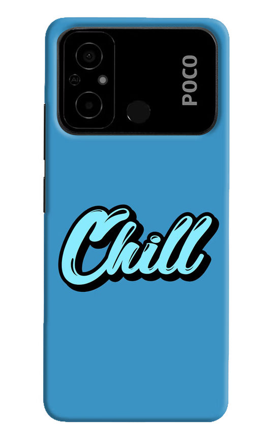 Chill Poco C55 Hard Case Back Cover by Casekaro