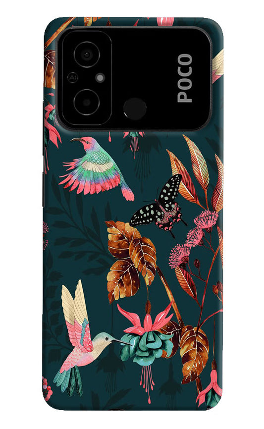 Birds Poco C55 Hard Case Back Cover by Casekaro