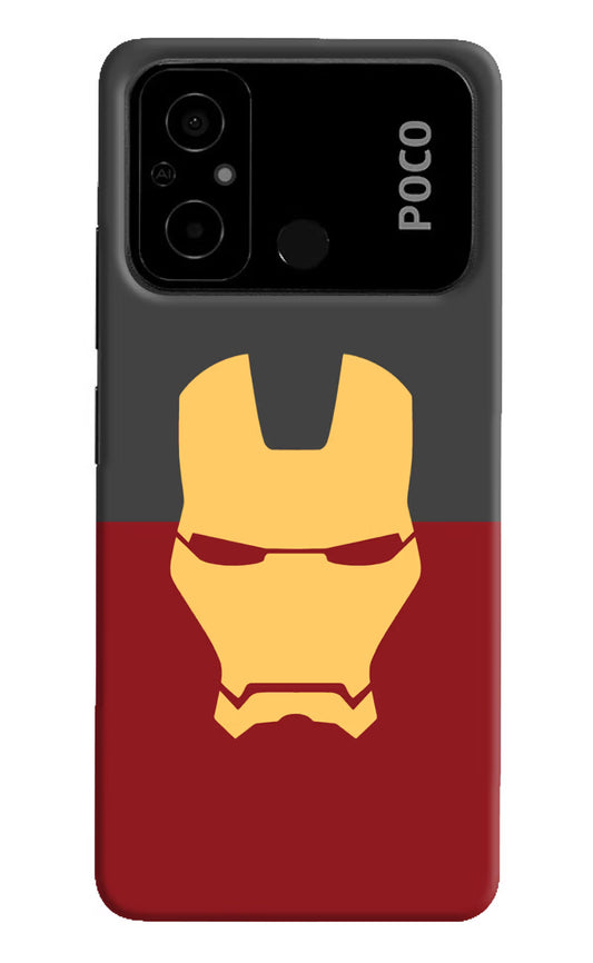 Ironman Poco C55 Hard Case Back Cover by Casekaro