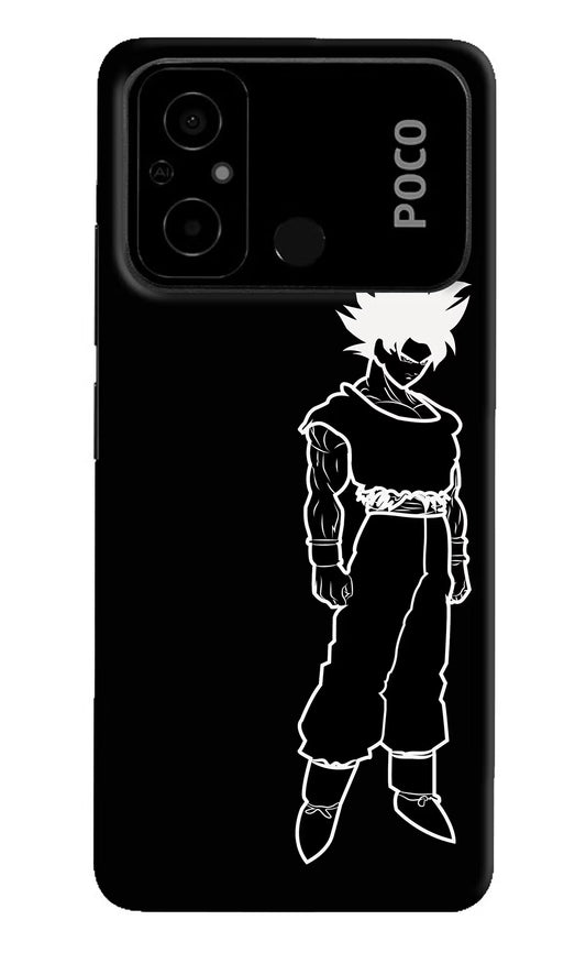 DBS Character Poco C55 Hard Case Back Cover by Casekaro
