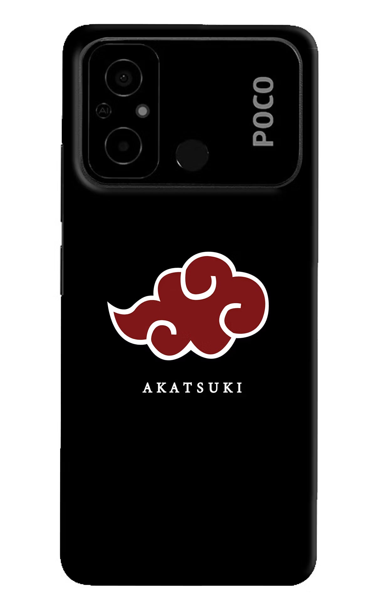 Akatsuki Poco C55 Hard Case Back Cover by Casekaro