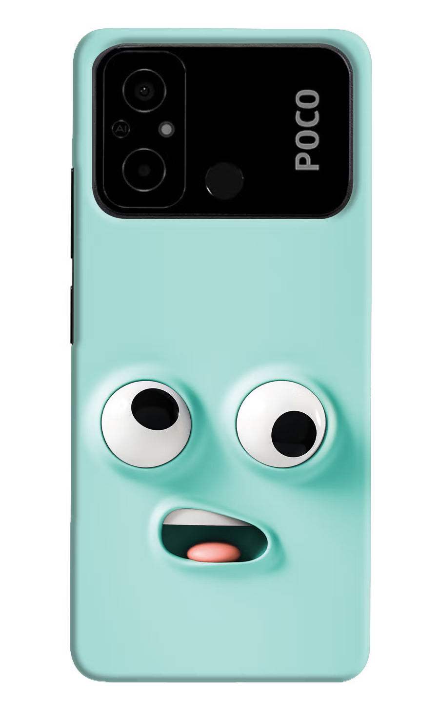 Funny Cartoon Poco C55 Back Cover, Hard case