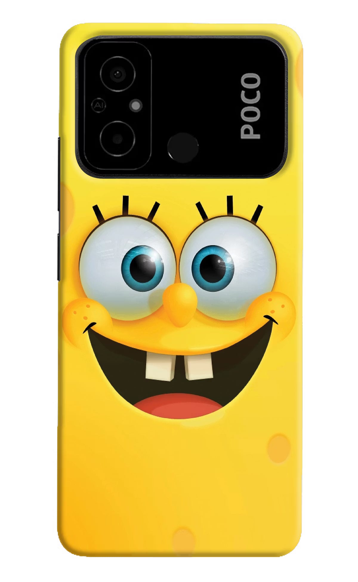 Sponge 1 Poco C55 Hard Case Back Cover by Casekaro