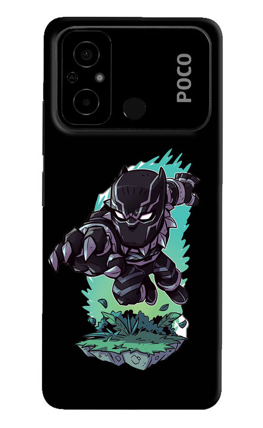 Black Panther Poco C55 Hard Case Back Cover by Casekaro
