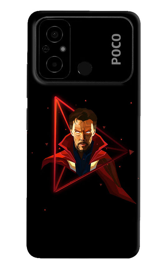 Doctor Ordinary Poco C55 Hard Case Back Cover by Casekaro